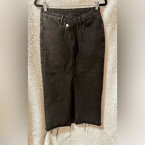 WOMENS DENIM MAXI SKIRT